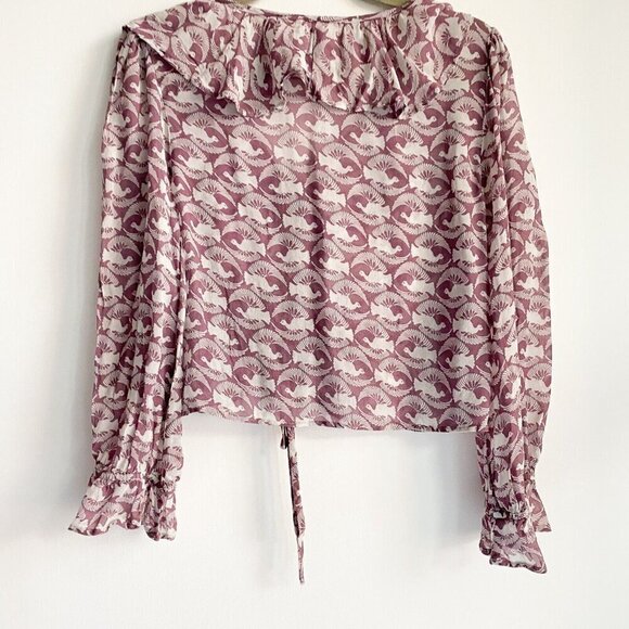 Rachel Pally Women's Chiffon Eros Top Blouse L - Picture 8 of 8